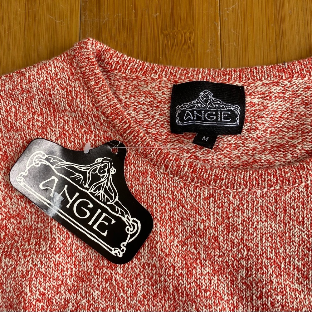 NWT Angie Heather Knit Sweater Dress Clay M - Picture 5 of 8